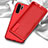 Funda Silicona Ultrafina Goma 360 Grados Carcasa C03 para Huawei P30 Pro Rojo