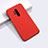 Funda Silicona Ultrafina Goma 360 Grados Carcasa C03 para OnePlus 8 Pro Rojo