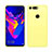 Funda Silicona Ultrafina Goma 360 Grados Carcasa C04 para Huawei Honor V20 Amarillo