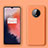 Funda Silicona Ultrafina Goma 360 Grados Carcasa C04 para OnePlus 7T Naranja