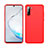 Funda Silicona Ultrafina Goma 360 Grados Carcasa C04 para Samsung Galaxy Note 10 5G Rojo