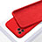 Funda Silicona Ultrafina Goma 360 Grados Carcasa C05 para Apple iPhone 11 Pro Max Rojo