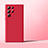 Funda Silicona Ultrafina Goma 360 Grados Carcasa D01 para Samsung Galaxy S21 Ultra 5G Rojo