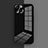 Funda Silicona Ultrafina Goma 360 Grados Carcasa G01 para Apple iPhone 13 Mini Negro