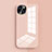 Funda Silicona Ultrafina Goma 360 Grados Carcasa G01 para Apple iPhone 13 Mini Rosa