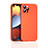 Funda Silicona Ultrafina Goma 360 Grados Carcasa G01 para Apple iPhone 13 Pro Max Naranja