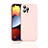 Funda Silicona Ultrafina Goma 360 Grados Carcasa G01 para Apple iPhone 13 Pro Max Rosa