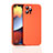 Funda Silicona Ultrafina Goma 360 Grados Carcasa G01 para Apple iPhone 13 Pro Naranja