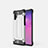 Funda Silicona Ultrafina Goma 360 Grados Carcasa G01 para Samsung Galaxy Note 10 Plus 5G Blanco