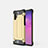 Funda Silicona Ultrafina Goma 360 Grados Carcasa G01 para Samsung Galaxy Note 10 Plus 5G Oro