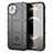 Funda Silicona Ultrafina Goma 360 Grados Carcasa G05 para Apple iPhone 13 Mini Negro