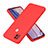 Funda Silicona Ultrafina Goma 360 Grados Carcasa H01P para Xiaomi POCO C3 Rojo