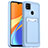 Funda Silicona Ultrafina Goma 360 Grados Carcasa HD1 para Xiaomi POCO C3 Azul Cielo