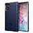 Funda Silicona Ultrafina Goma 360 Grados Carcasa J01S para Samsung Galaxy Note 10 5G Azul