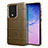 Funda Silicona Ultrafina Goma 360 Grados Carcasa J01S para Samsung Galaxy S20 Ultra 5G Marron