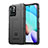 Funda Silicona Ultrafina Goma 360 Grados Carcasa J01S para Xiaomi Redmi 10 4G Negro