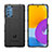 Funda Silicona Ultrafina Goma 360 Grados Carcasa J02S para Samsung Galaxy M52 5G Negro