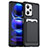 Funda Silicona Ultrafina Goma 360 Grados Carcasa J02S para Xiaomi Redmi Note 12 Pro+ Plus 5G Negro