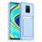 Funda Silicona Ultrafina Goma 360 Grados Carcasa J02S para Xiaomi Redmi Note 9S Azul