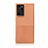 Funda Silicona Ultrafina Goma 360 Grados Carcasa MJ1 para Samsung Galaxy Note 20 Ultra 5G Naranja