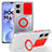 Funda Silicona Ultrafina Goma 360 Grados Carcasa MJ1 para Xiaomi Redmi Note 11R 5G Rojo