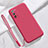 Funda Silicona Ultrafina Goma 360 Grados Carcasa N03 para Samsung Galaxy Note 20 5G Rojo Rosa