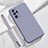 Funda Silicona Ultrafina Goma 360 Grados Carcasa N03 para Samsung Galaxy Note 20 Ultra 5G Gris Lavanda