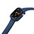 Funda Silicona Ultrafina Goma 360 Grados Carcasa para Apple iWatch 5 40mm Azul
