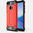 Funda Silicona Ultrafina Goma 360 Grados Carcasa para Huawei Enjoy 8 Plus Rojo