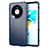 Funda Silicona Ultrafina Goma 360 Grados Carcasa para Huawei Mate 40 Azul