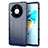 Funda Silicona Ultrafina Goma 360 Grados Carcasa para Huawei Mate 40 Pro Azul