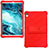 Funda Silicona Ultrafina Goma 360 Grados Carcasa para Huawei MediaPad M6 8.4 Rojo