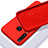 Funda Silicona Ultrafina Goma 360 Grados Carcasa para Huawei Nova 5i Rojo