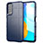 Funda Silicona Ultrafina Goma 360 Grados Carcasa para Huawei Y7a Azul
