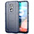 Funda Silicona Ultrafina Goma 360 Grados Carcasa para Motorola Moto E7 (2020) Azul