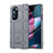 Funda Silicona Ultrafina Goma 360 Grados Carcasa para Motorola Moto Edge 30 Pro 5G Gris