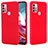 Funda Silicona Ultrafina Goma 360 Grados Carcasa para Motorola Moto G20 Rojo