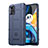 Funda Silicona Ultrafina Goma 360 Grados Carcasa para Motorola Moto G22 Azul