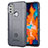 Funda Silicona Ultrafina Goma 360 Grados Carcasa para Motorola Moto G50 Gris