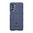 Funda Silicona Ultrafina Goma 360 Grados Carcasa para Motorola Moto G62 5G Azul
