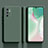 Funda Silicona Ultrafina Goma 360 Grados Carcasa para OnePlus 9RT 5G Verde
