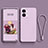 Funda Silicona Ultrafina Goma 360 Grados Carcasa para OnePlus Ace 2V 5G Purpura Claro