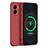 Funda Silicona Ultrafina Goma 360 Grados Carcasa para OnePlus Nord N300 5G Rojo