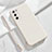 Funda Silicona Ultrafina Goma 360 Grados Carcasa para Oppo A55S 5G Blanco