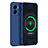 Funda Silicona Ultrafina Goma 360 Grados Carcasa para Oppo A57 5G Azul