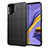 Funda Silicona Ultrafina Goma 360 Grados Carcasa para Samsung Galaxy A51 4G Negro
