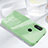 Funda Silicona Ultrafina Goma 360 Grados Carcasa para Samsung Galaxy A60 Verde