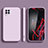 Funda Silicona Ultrafina Goma 360 Grados Carcasa para Samsung Galaxy F22 4G Purpura Claro