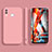 Funda Silicona Ultrafina Goma 360 Grados Carcasa para Samsung Galaxy M01s Rosa