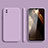 Funda Silicona Ultrafina Goma 360 Grados Carcasa para Samsung Galaxy M02 Purpura Claro